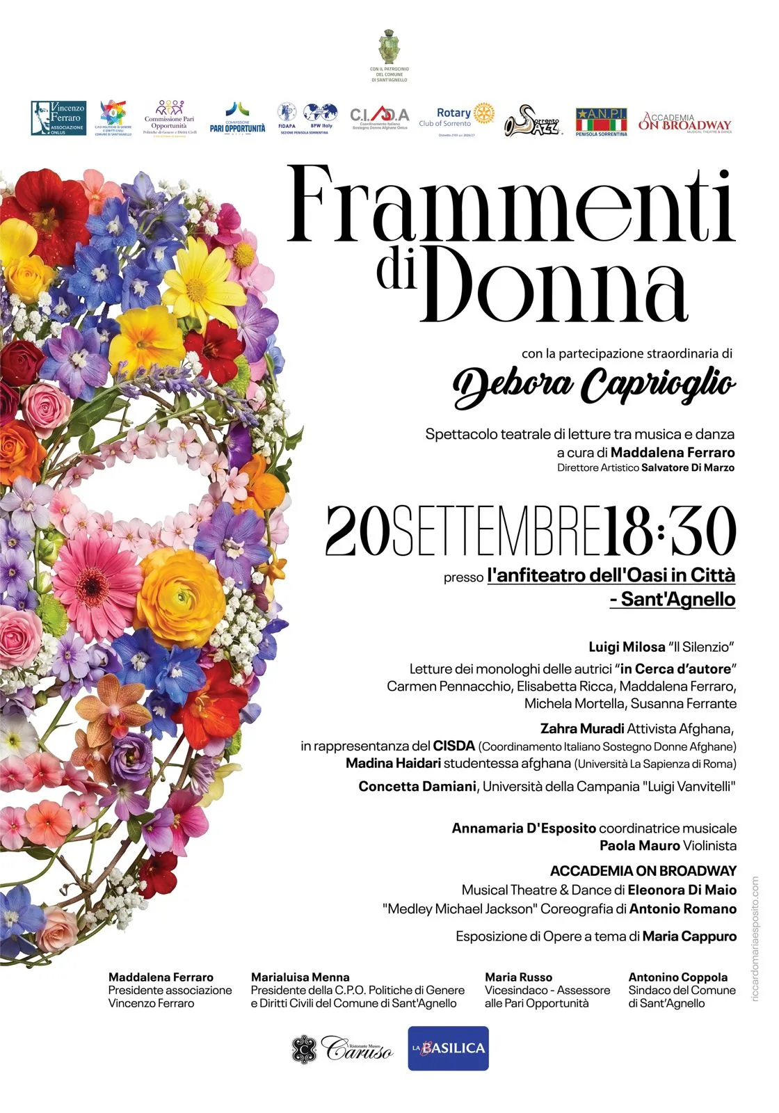 Locandina Frammenti di Donna 2026