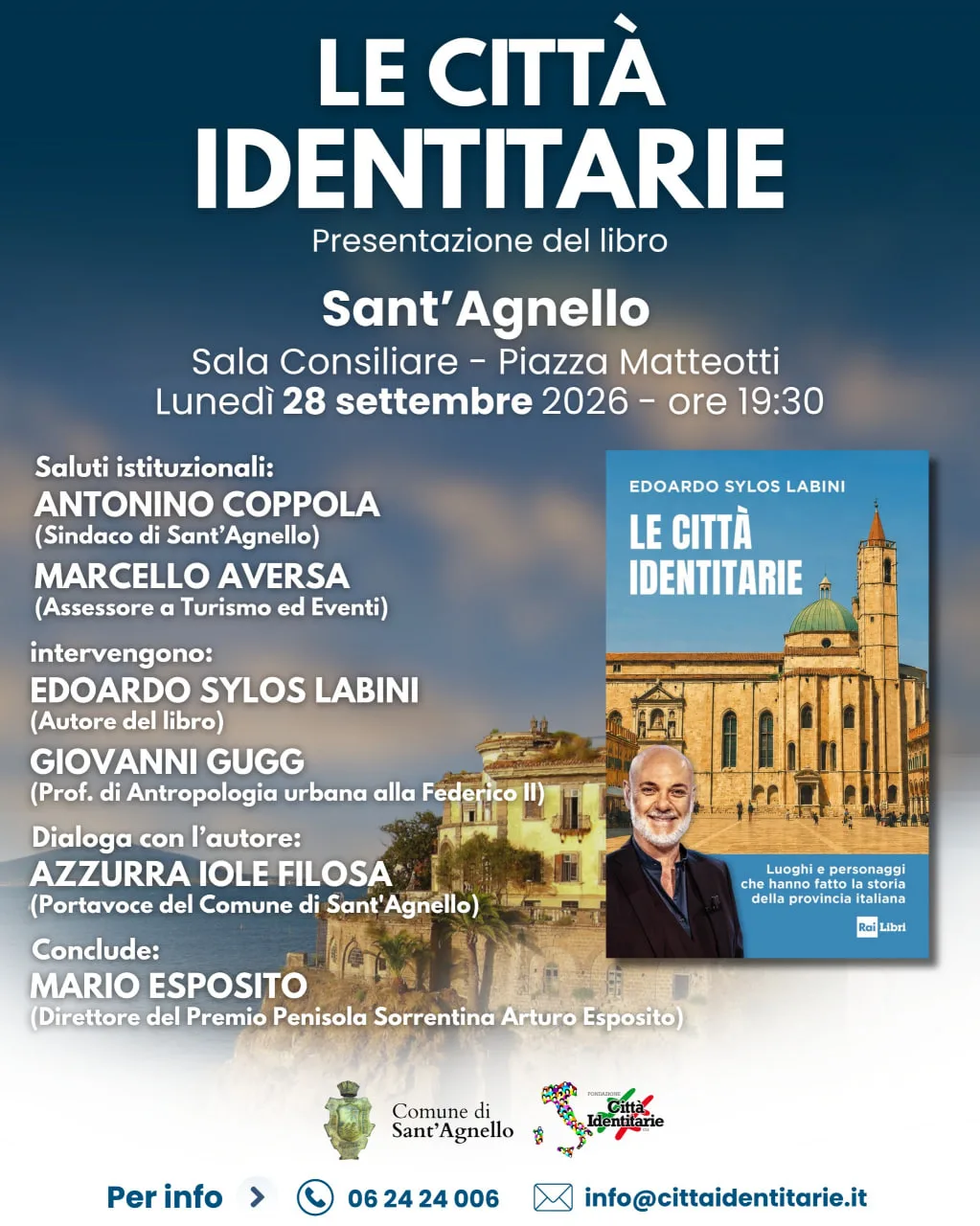 Locandina Le città identitarie Sant'Agnello